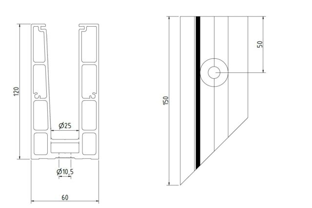 Angle 90 Gauche SB24S - Image 2