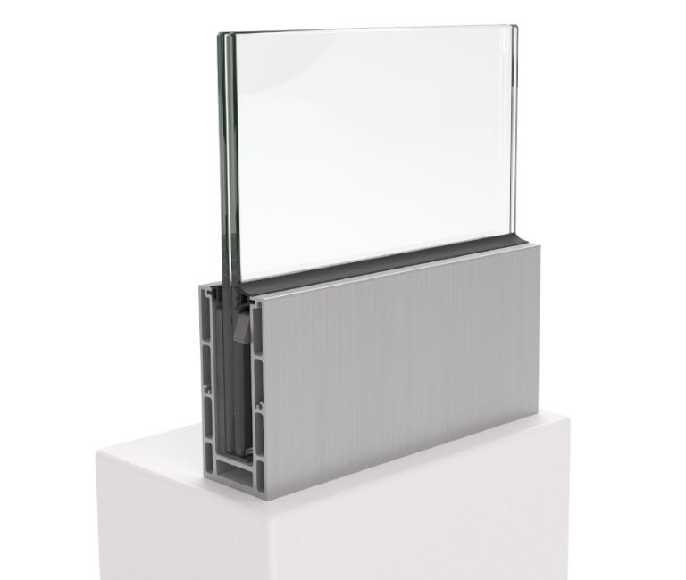 Profil aluminium SB24S avec son vitrage