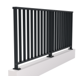 Garde-corps en aluminium modulaire en lit de 2,4m pret a la pose.