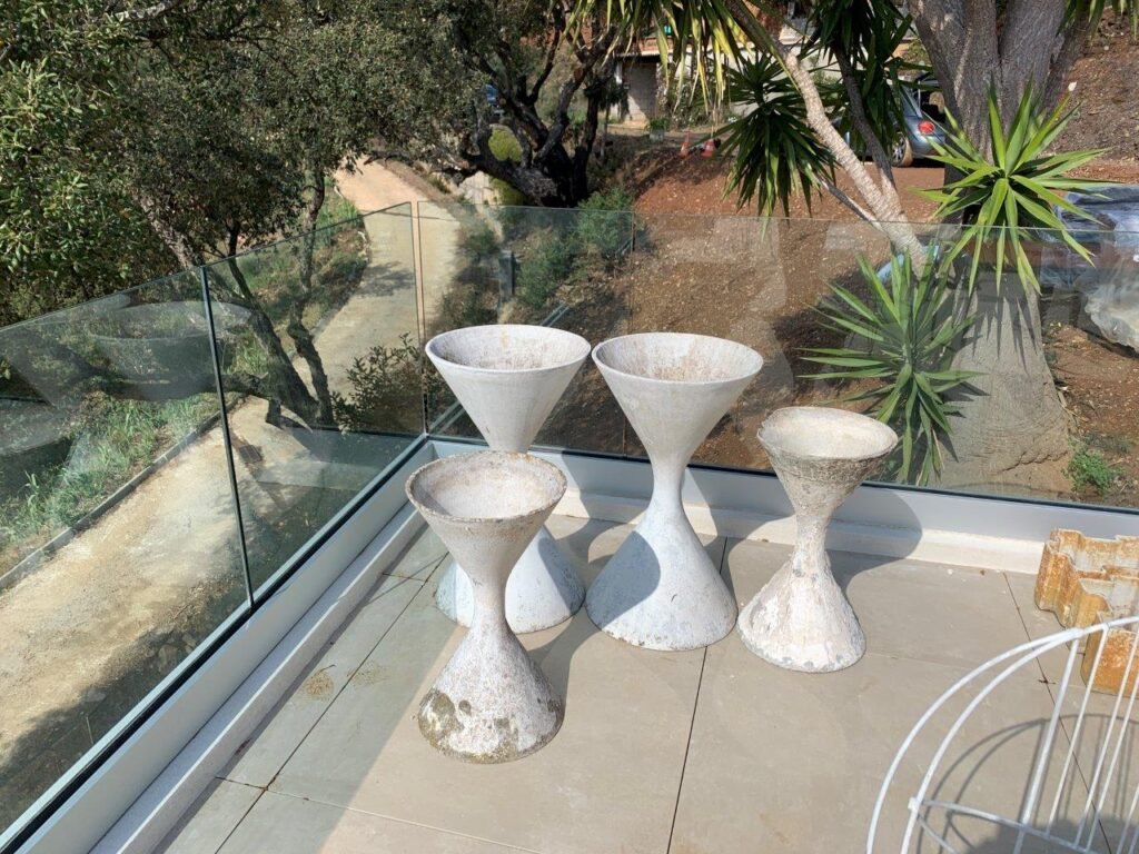 Garde-corps en verre SBalu – terrasse en bord de jardin
